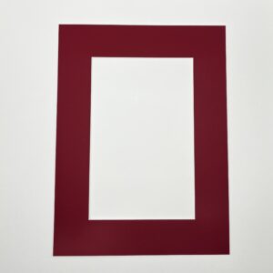 Passepartout mittatilauksena punainen (beaujolais)